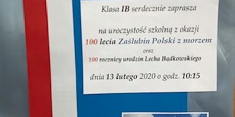 Powiększ grafikę: 100-lecie-zaslubin-polski-z-morzem-oraz-100-rocznica-urodzin-lecha-badkowskiego-167440.jpg